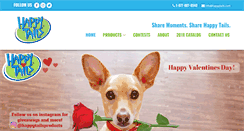 Desktop Screenshot of happytailsproducts.com